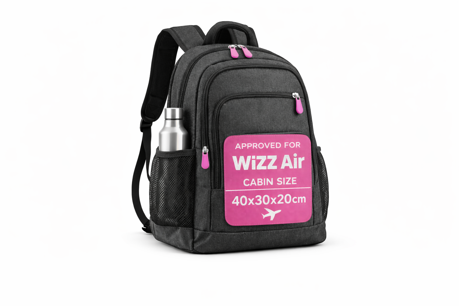 Sac cabine Wizz Air multi poches 40x30x20