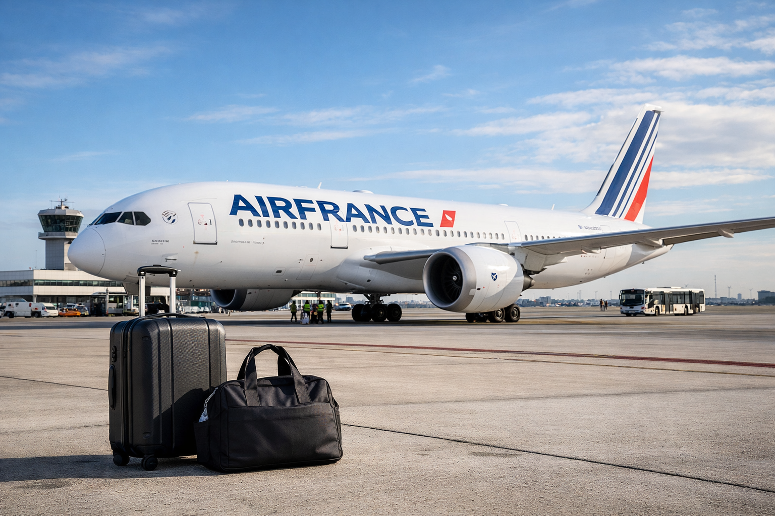 bagage cabine Air France dimensions 55x35x25 autorisé cabine