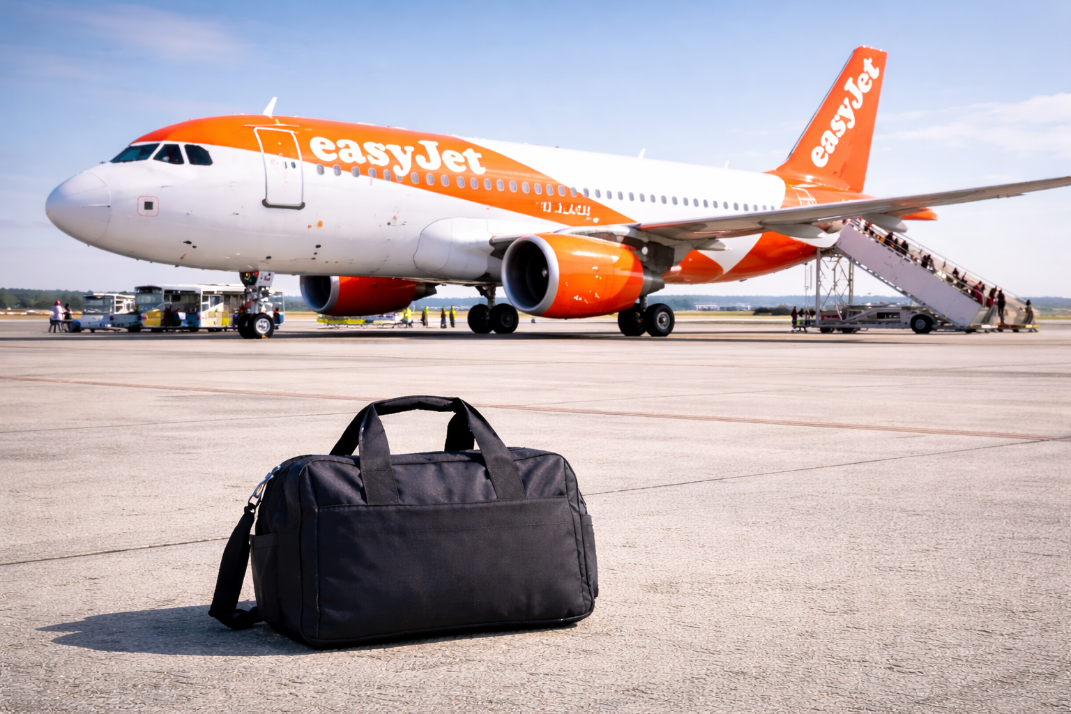 Bagage cabine EasyJet 45x36x20 compatible sous le siège