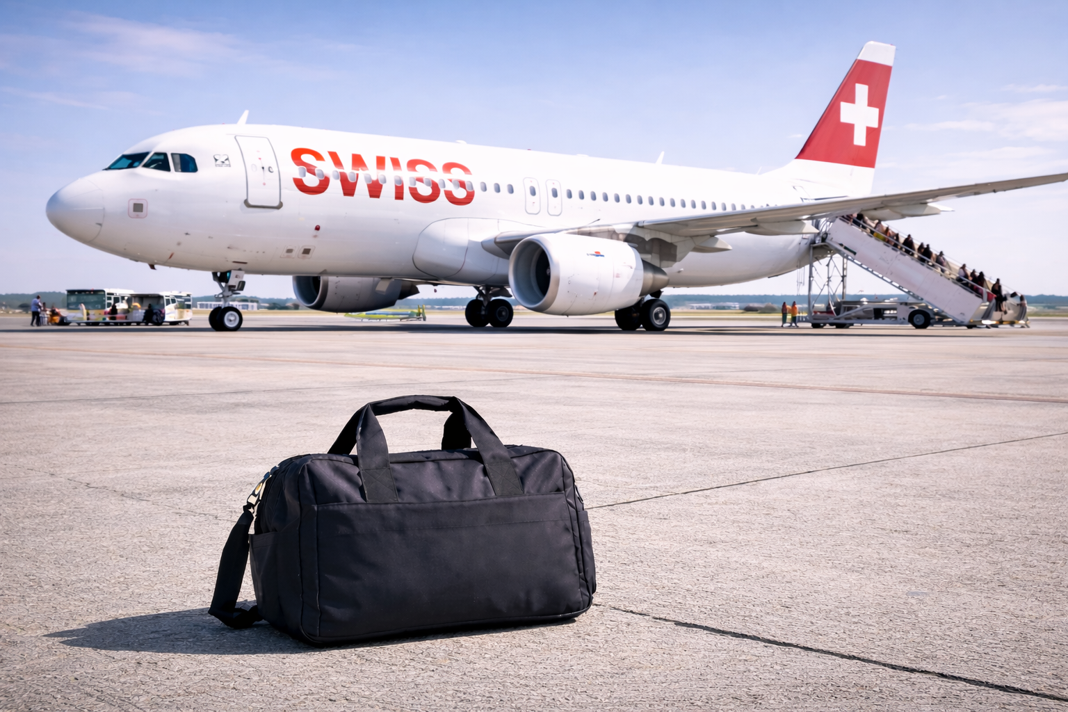 Bagage cabine SWISS compatible en cabine avion