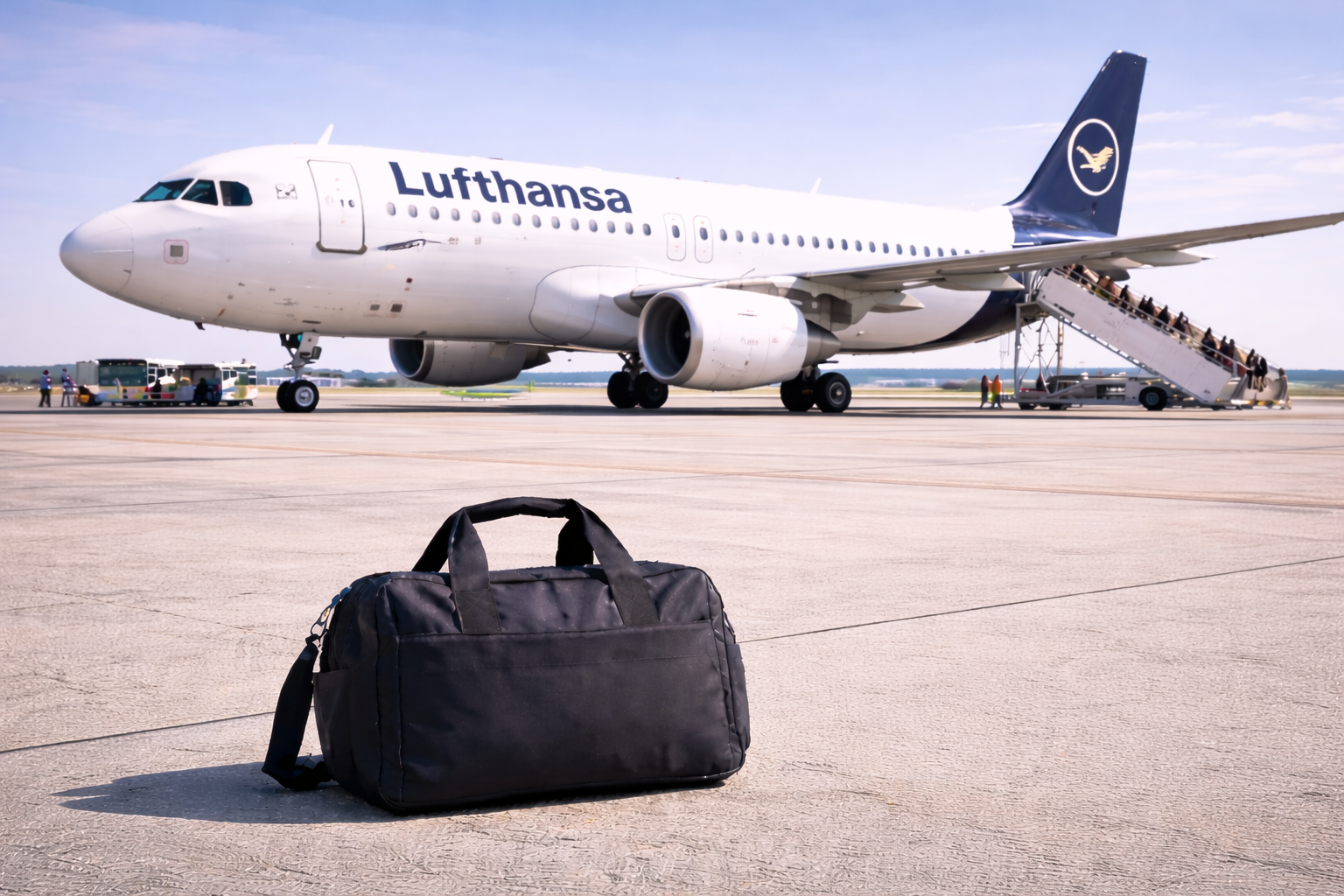 Bagage cabine Lufthansa compatible en cabine avion