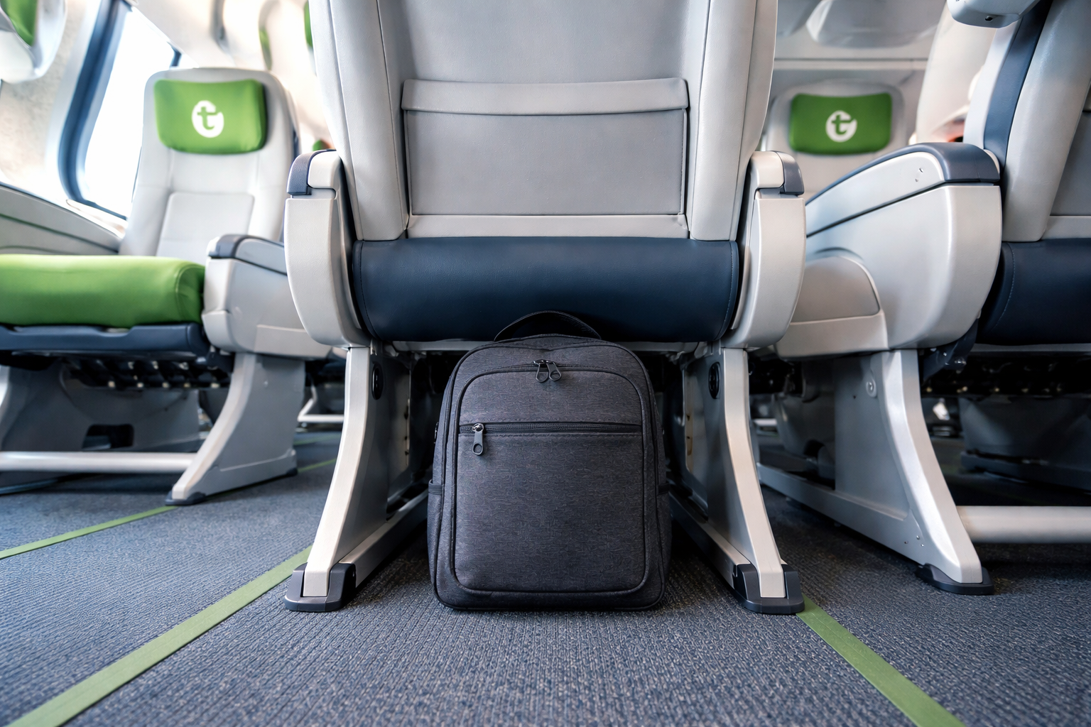 Bagage cabine Transavia 40x30x20 compatible 2026 sous le siège avion
