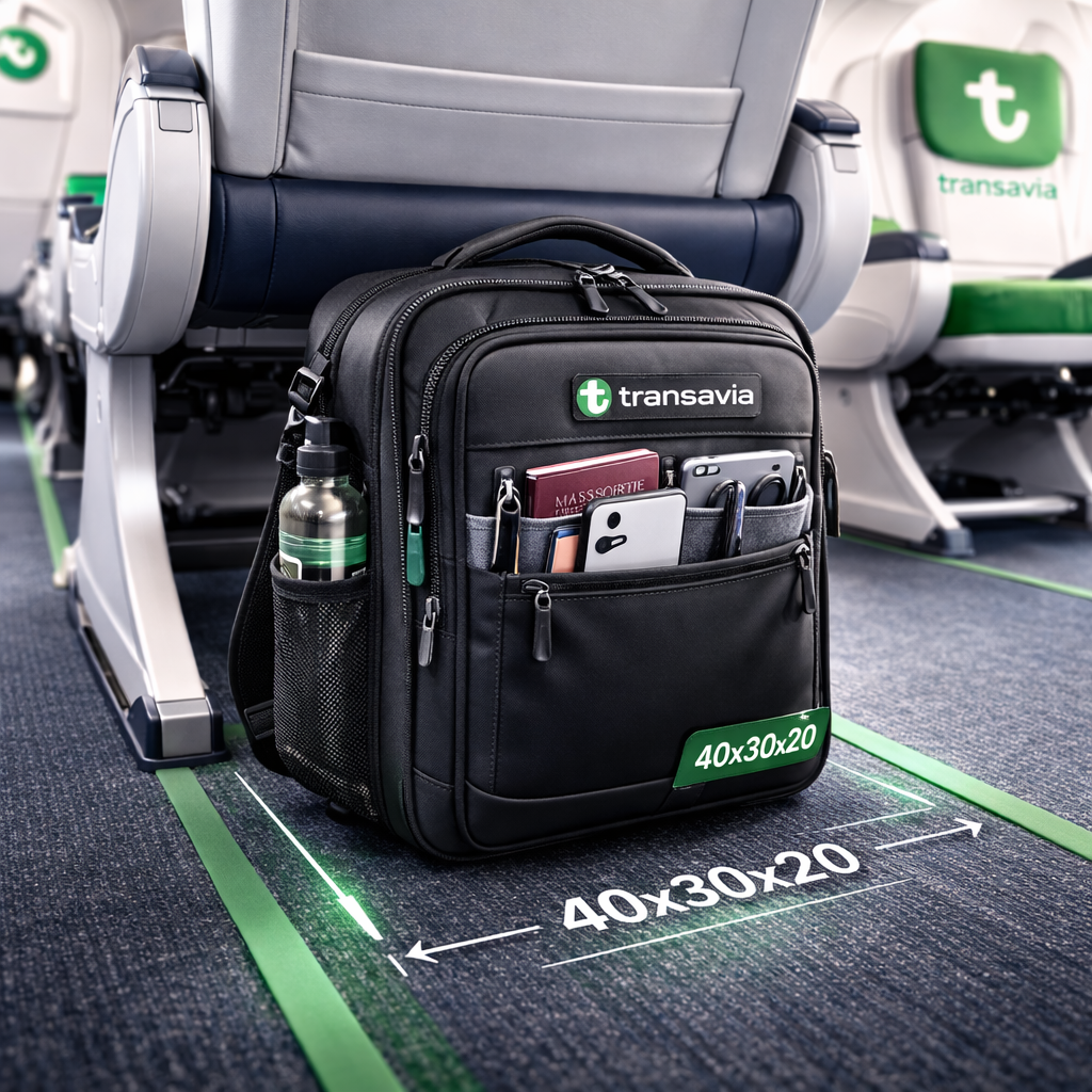 Sac cabine business 40x30x20 compatible Transavia 2026