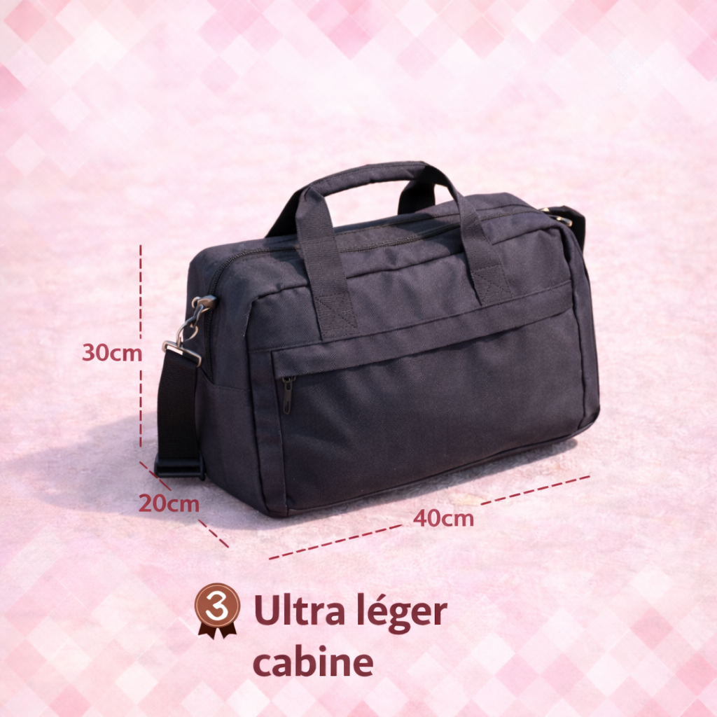 Sac cabine 40x30x20 léger compatible Volotea 2026