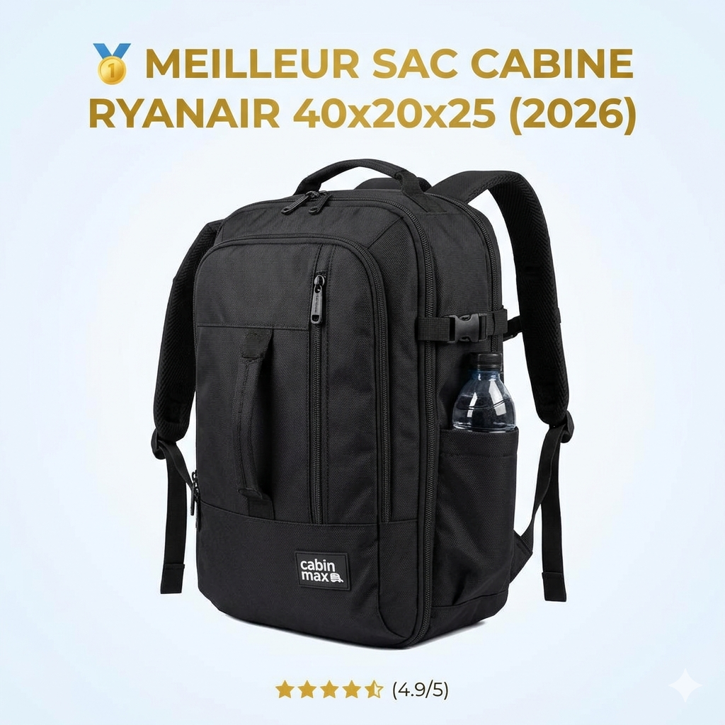 Cabin Max Metz 40x20x25 sac cabine ryanair
